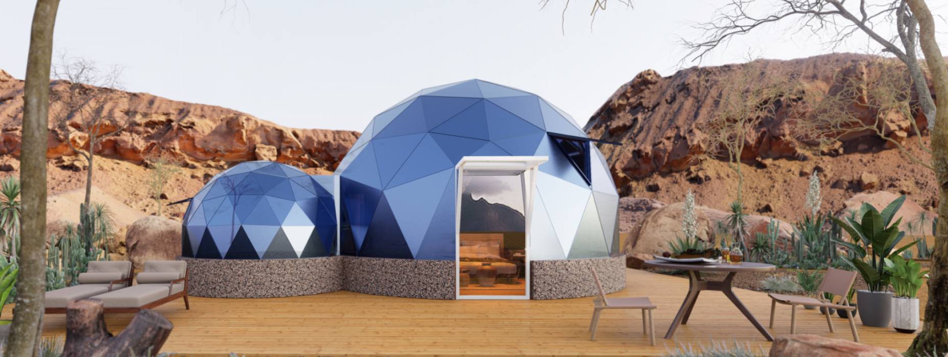 巴中球形智能光伏玻璃星空房